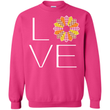 LOVE Quilting (Fall Colors) Crewneck Sweatshirts - Crafter4Life - 11