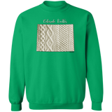 Colorado Knitter Crewneck Pullover Sweatshirt