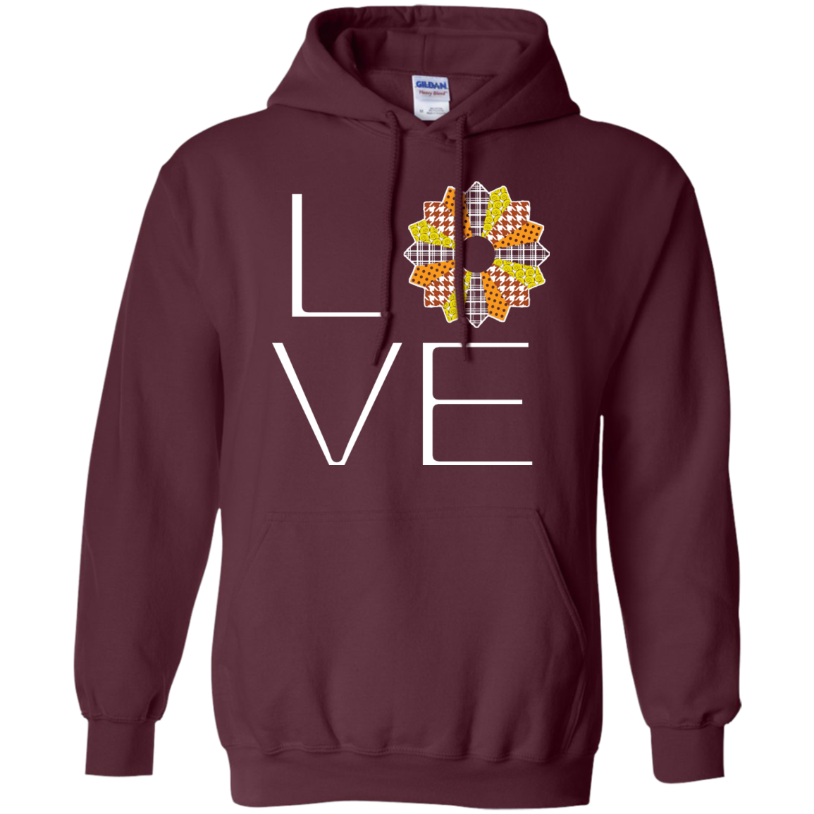 LOVE Quilting (Fall Colors) Pullover Hoodies - Crafter4Life - 12