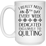 8th Day Quilting Mugs