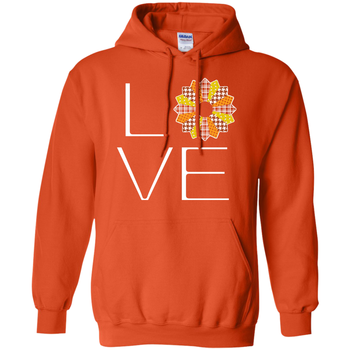 LOVE Quilting (Fall Colors) Pullover Hoodies - Crafter4Life - 3