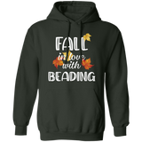 Fall in Love with Beading Pullover Hoodie