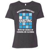 Weekend Forecast Quilting Ladies' Relaxed Jersey Short-Sleeve T-Shirt