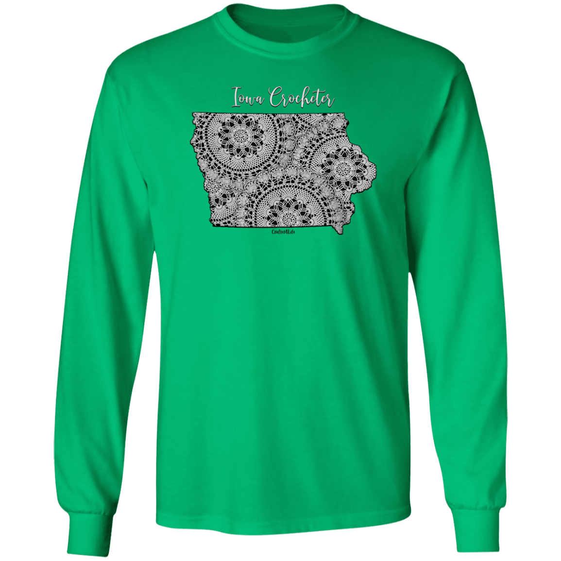Iowa Crocheter LS Ultra Cotton T-Shirt