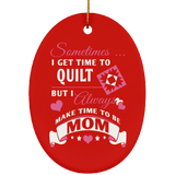 Time to Quilt - Mom Ornaments