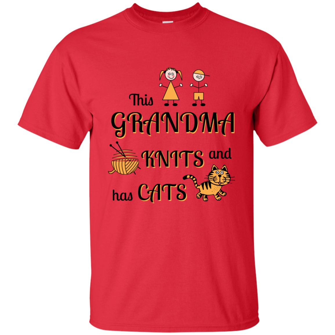 Grandma-Knit-Cats Ultra Cotton T-Shirt