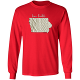 Iowa Knitter LS Ultra Cotton T-Shirt