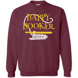 Happy Hooker Crewneck Pullover Sweatshirt