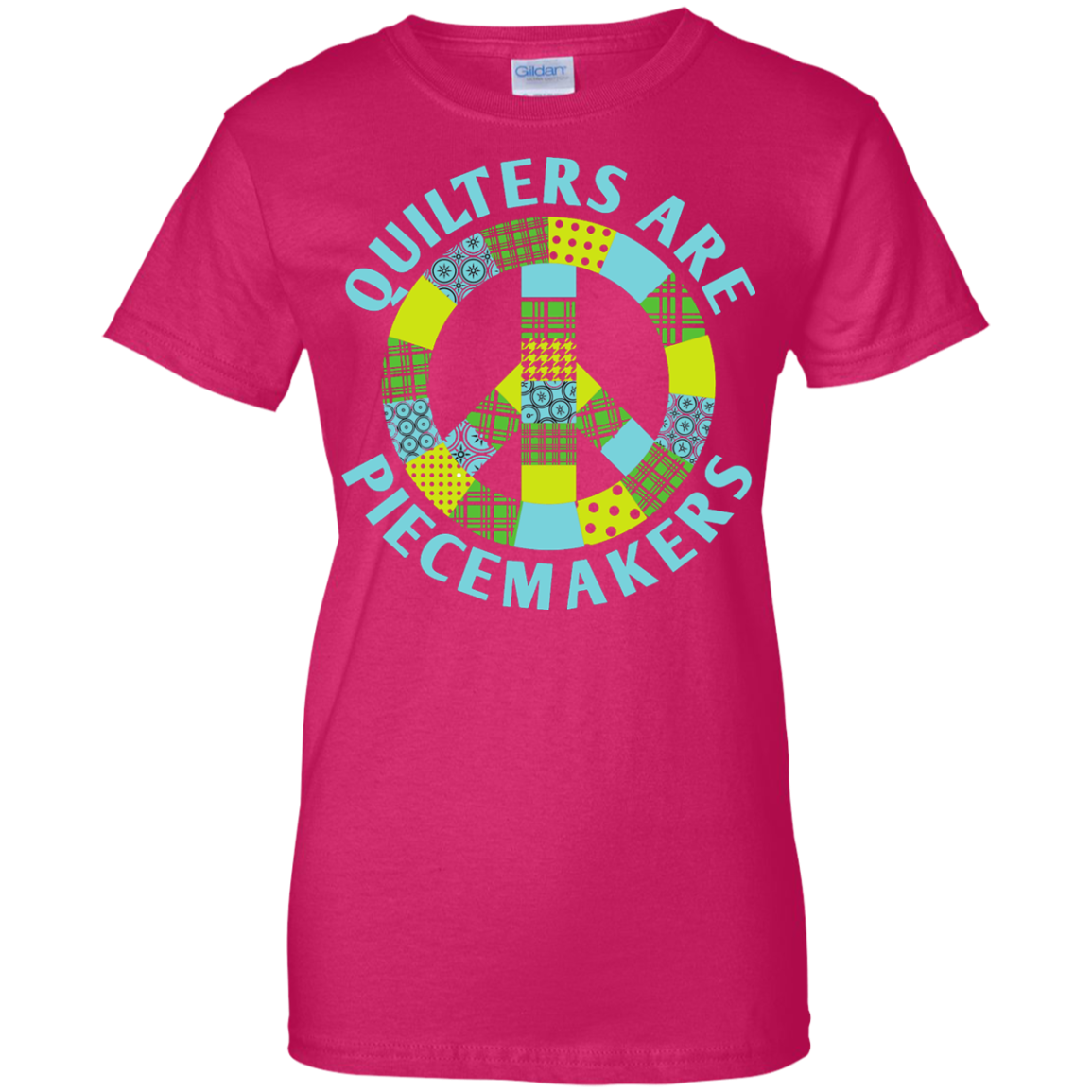 Quilters are Piecemakers Ladies Custom 100% Cotton T-Shirt - Crafter4Life - 6