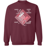 Make a Quilt (pink) Sweatshirt