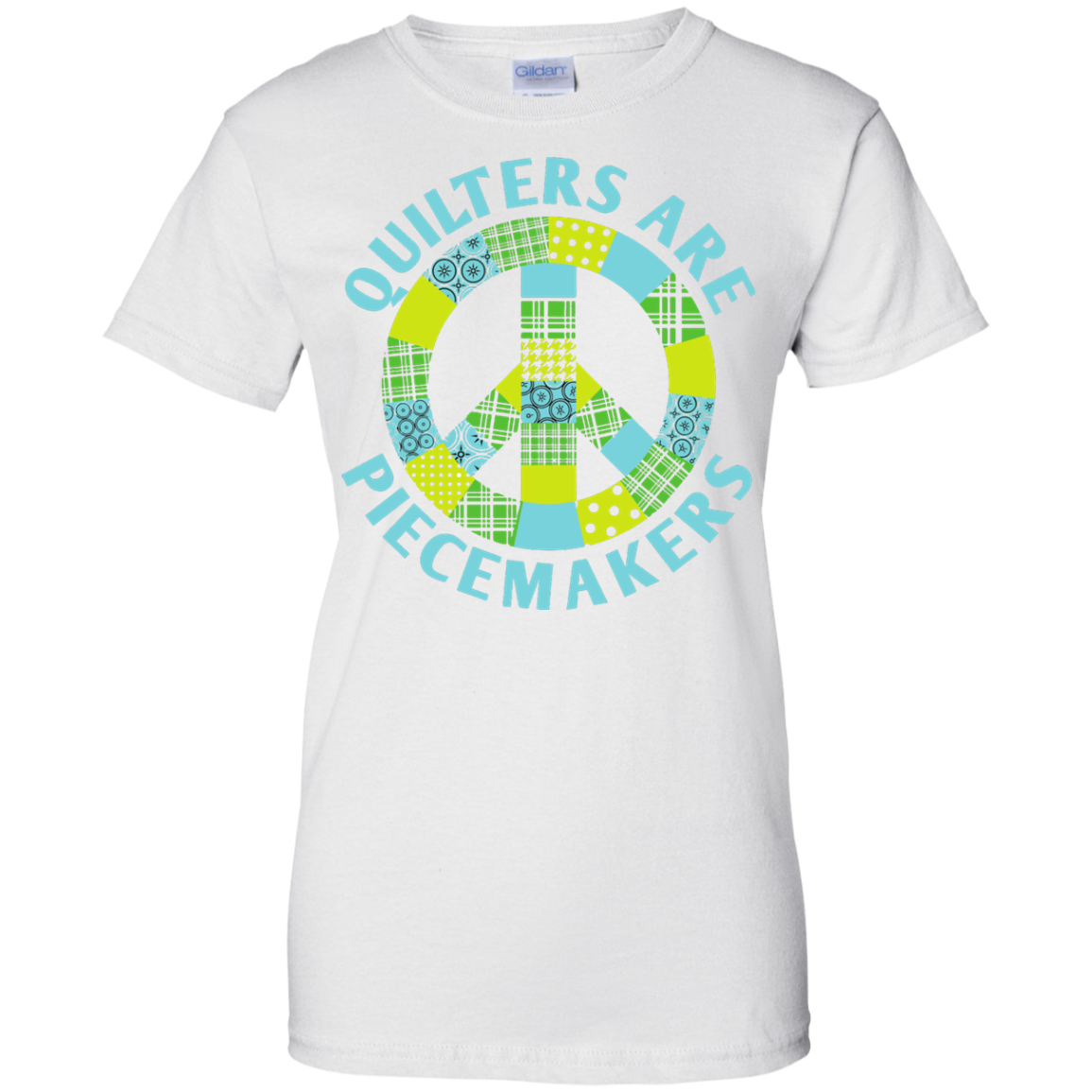 Quilters are Piecemakers Ladies Custom 100% Cotton T-Shirt - Crafter4Life - 2