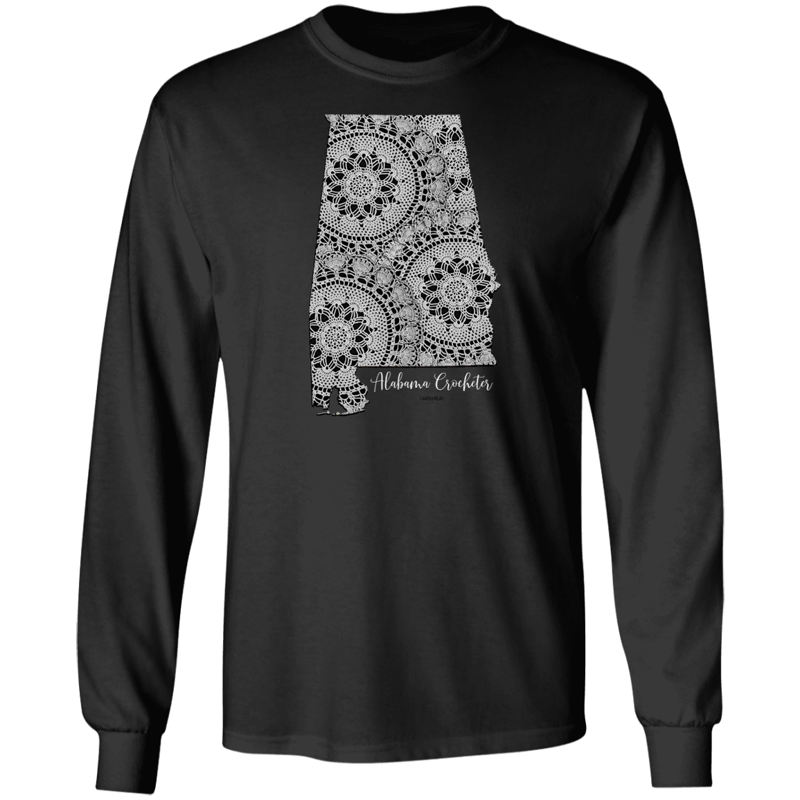 Alabama Crocheter LS Ultra Cotton T-Shirt