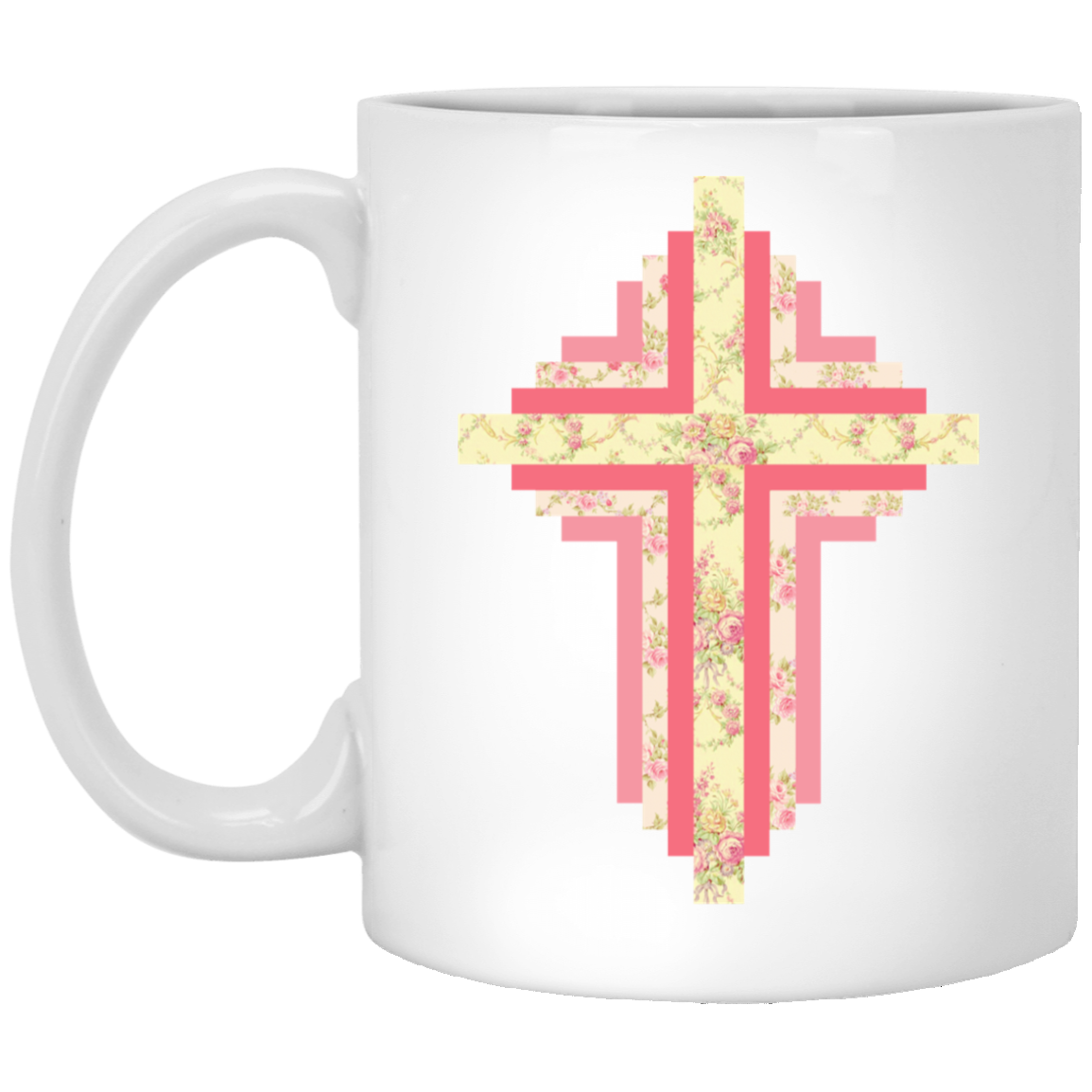 Patchwork Cross Mugs