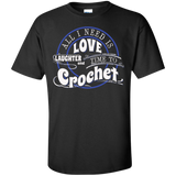 Time to Crochet Custom Ultra Cotton T-Shirt - Crafter4Life - 2