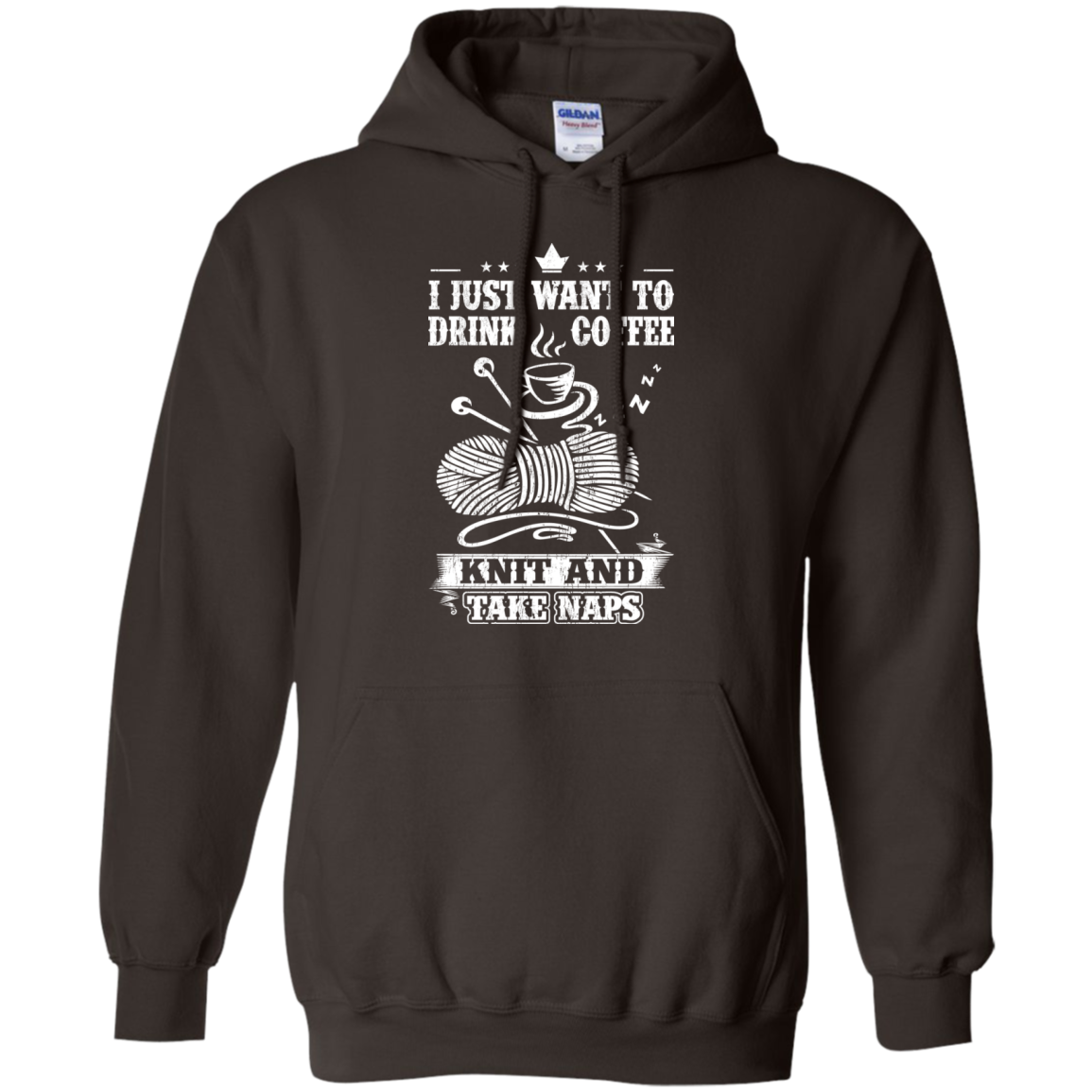 Coffee-Knit-Nap Pullover Hoodies - Crafter4Life - 5