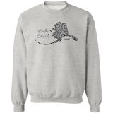 Alaska Crocheter Crewneck Pullover Sweatshirt