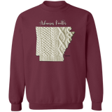 Arkansas Knitter Crewneck Pullover Sweatshirt