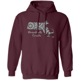 Massachusetts Crocheter Pullover Hoodie