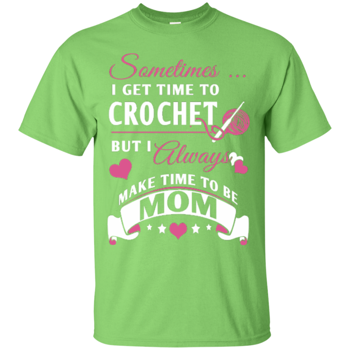 Crochet Mom Custom Ultra Cotton T-Shirt - Crafter4Life - 3
