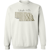 Nebraska Knitter Crewneck Pullover Sweatshirt