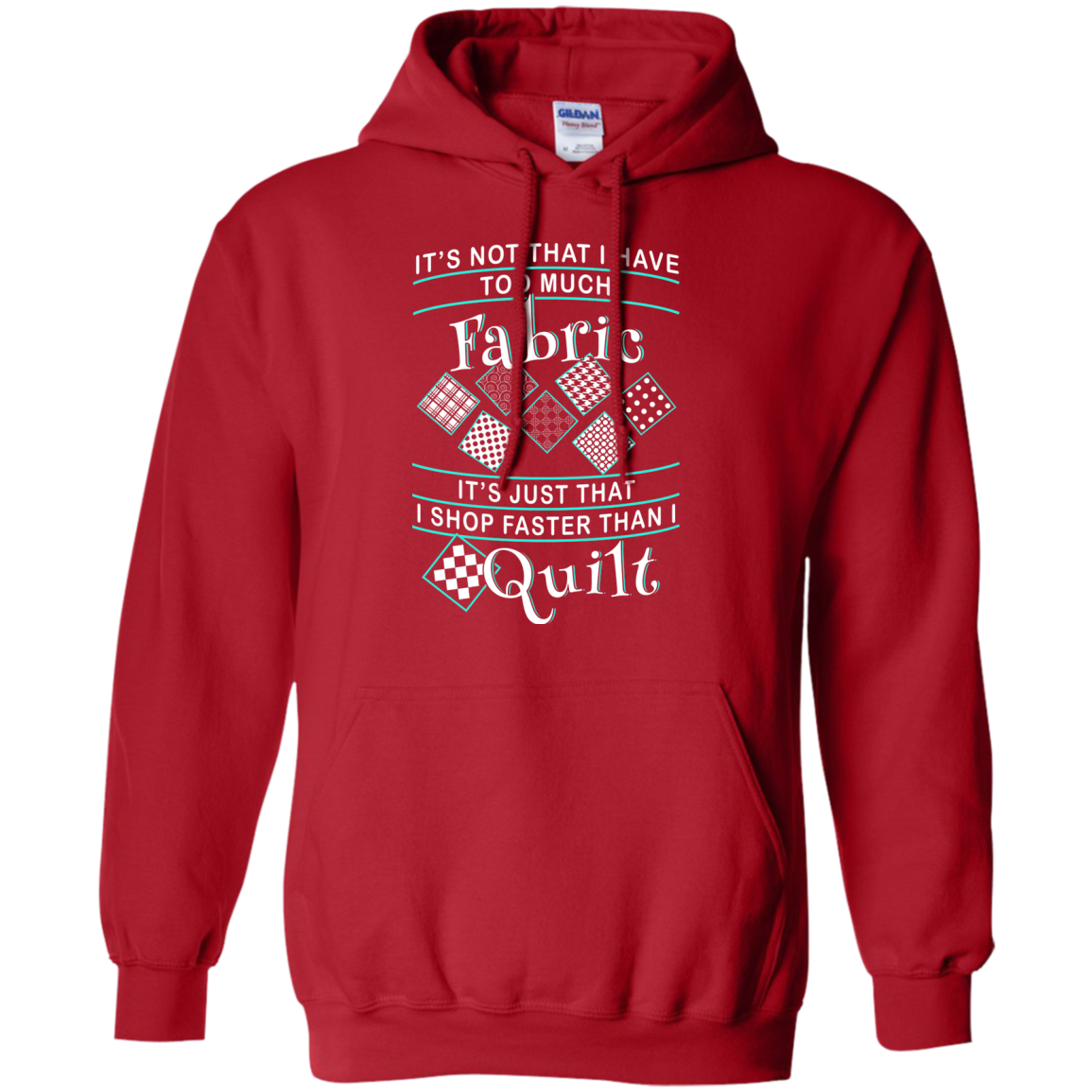 I Shop Faster than I Quilt Pullover Hoodies - Crafter4Life - 10