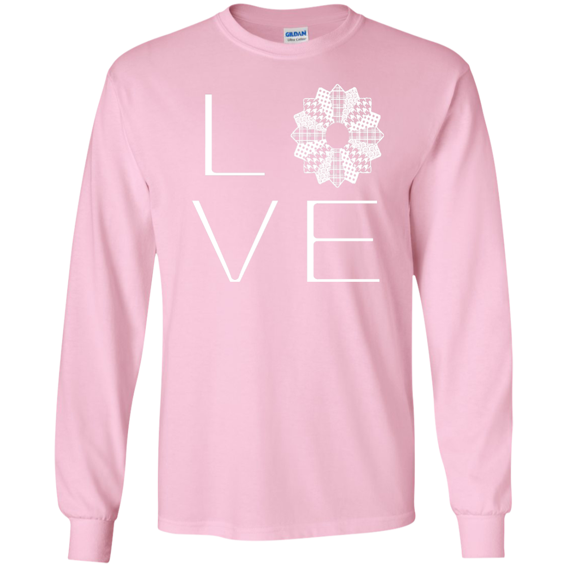 LOVE Quilting LS Ultra Cotton T-shirt - Crafter4Life - 8