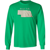 Nebraska Knitter LS Ultra Cotton T-Shirt