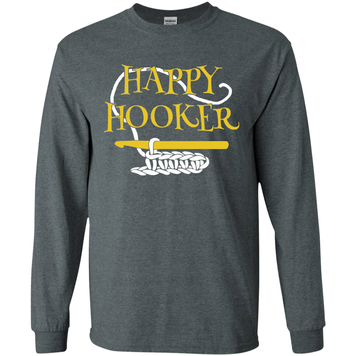 Happy Hooker LS Ultra Cotton T-Shirt