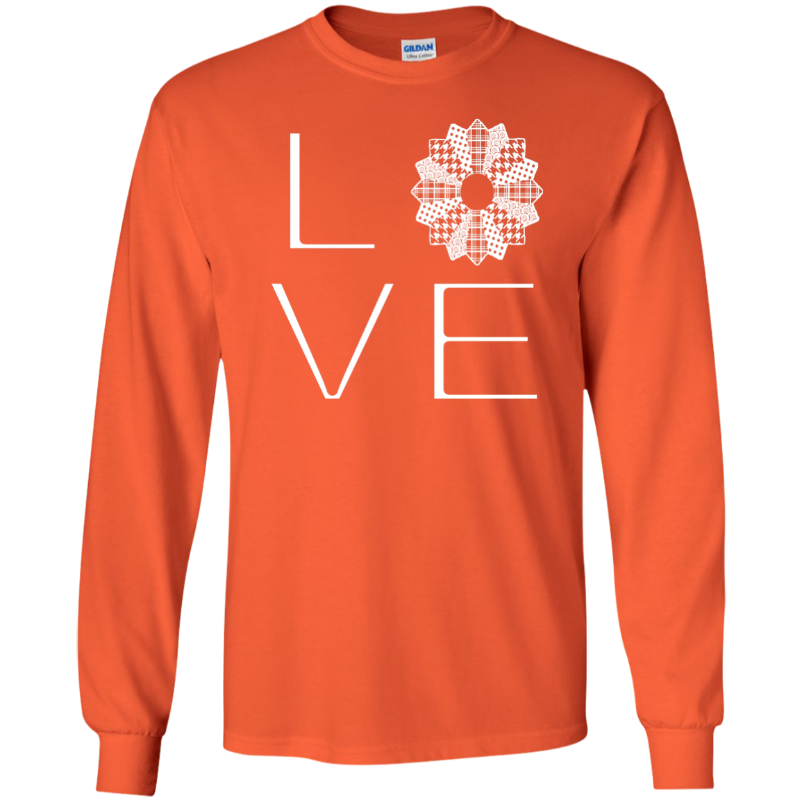 LOVE Quilting LS Ultra Cotton T-shirt - Crafter4Life - 4
