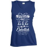Scrapbookers Don't Lie Ladies Sleeveless V-Neck - Crafter4Life - 5