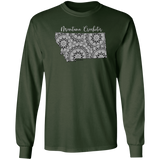 Montana Crocheter LS Ultra Cotton T-Shirt