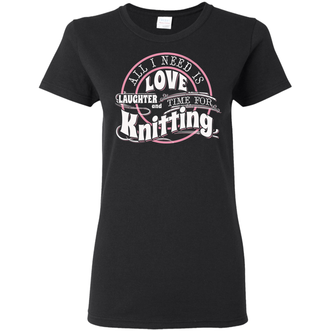 Time for Knitting Ladies T-Shirt