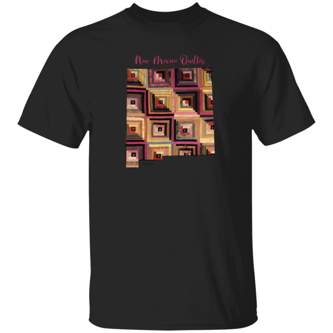 New Mexico Quilter T-Shirt, Gift for Quilting Friends and Family