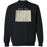 Colorado Knitter Crewneck Pullover Sweatshirt