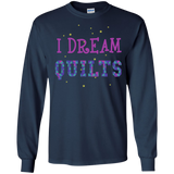 I Dream Quilts Long Sleeve Ultra Cotton T-Shirt - Crafter4Life - 6