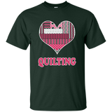 Heart Quilting Custom Ultra Cotton T-Shirt - Crafter4Life - 1