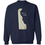 Delaware Knitter Crewneck Pullover Sweatshirt