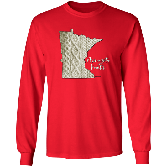 Minnesota Knitter LS Ultra Cotton T-Shirt