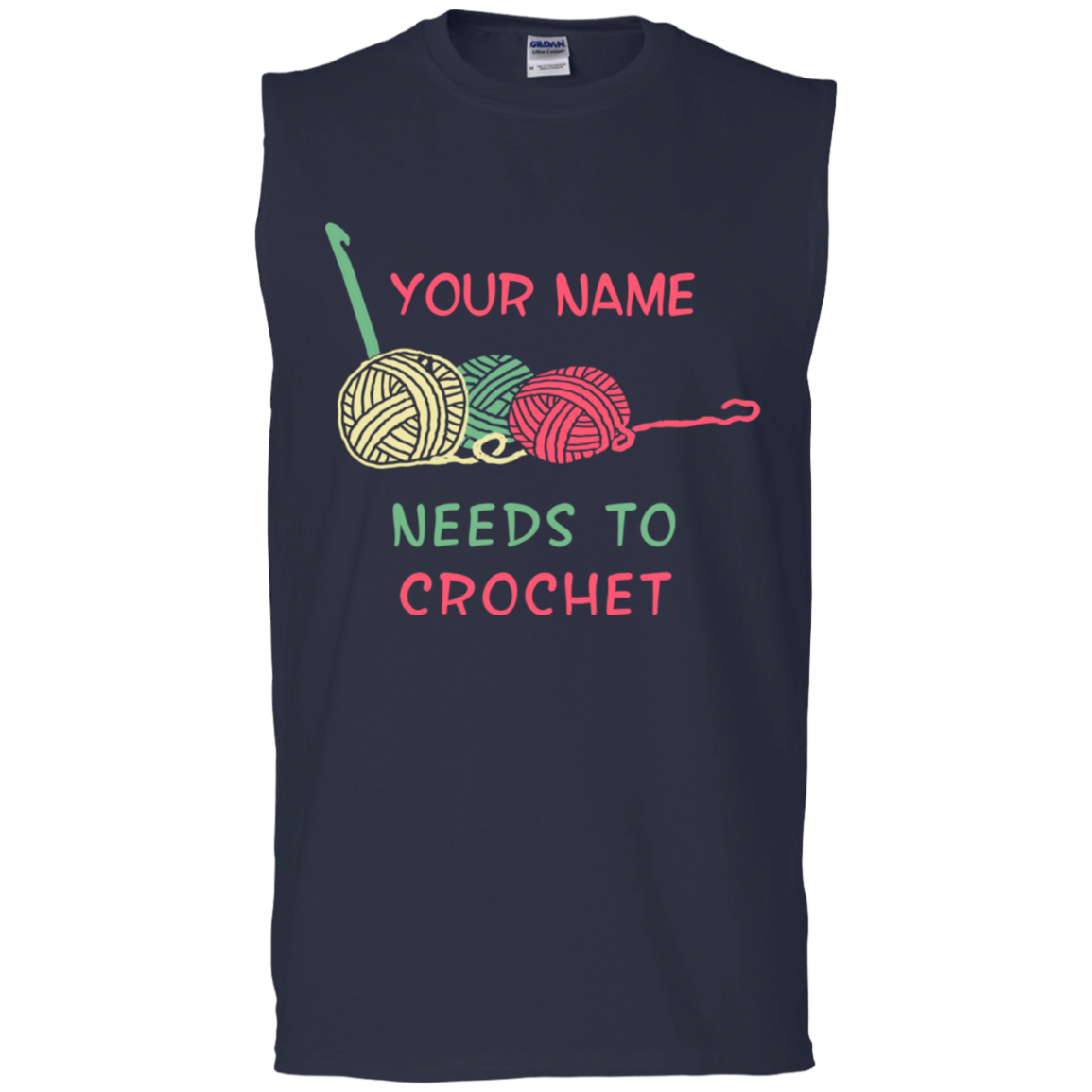 Needs to Crochet - Personalized Unisex T-Shirts