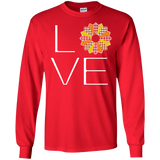 LOVE Quilting (Fall Colors) Long Sleeve Ultra Cotton T-Shirt - Crafter4Life - 8