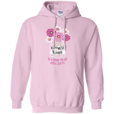 Happiness Blooms with Crafts Pullover Hoodie 8 oz - Crafter4Life - 5