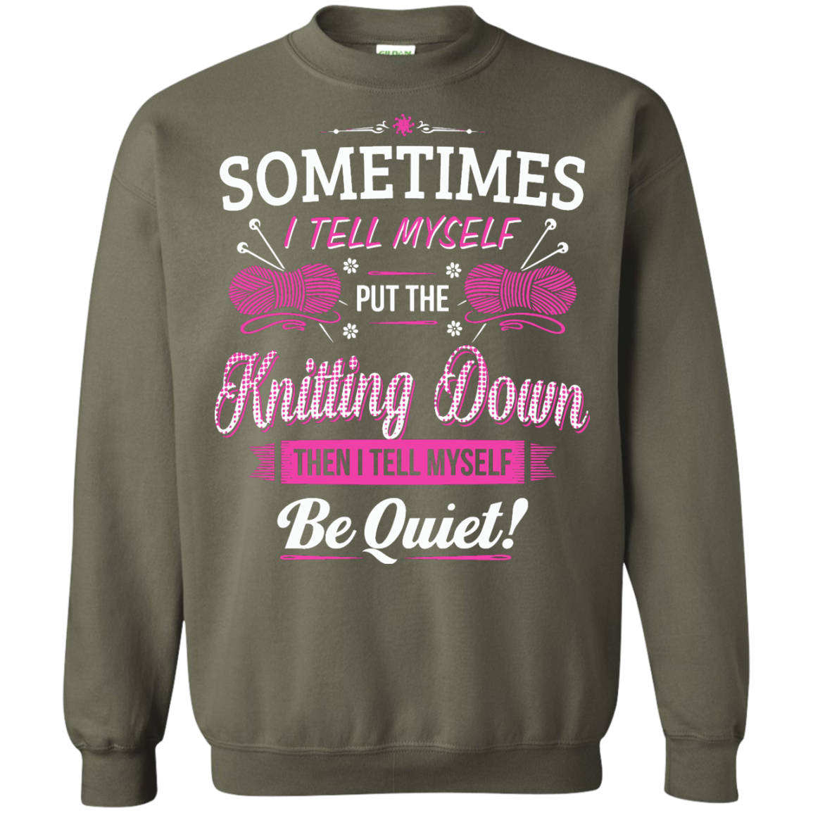 Put the Knitting Down Crewneck Sweatshirts - Crafter4Life - 8