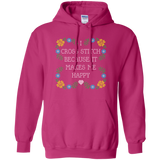 I Cross Stitch Because It Makes Me Happy Pullover Hoodies - Crafter4Life - 8