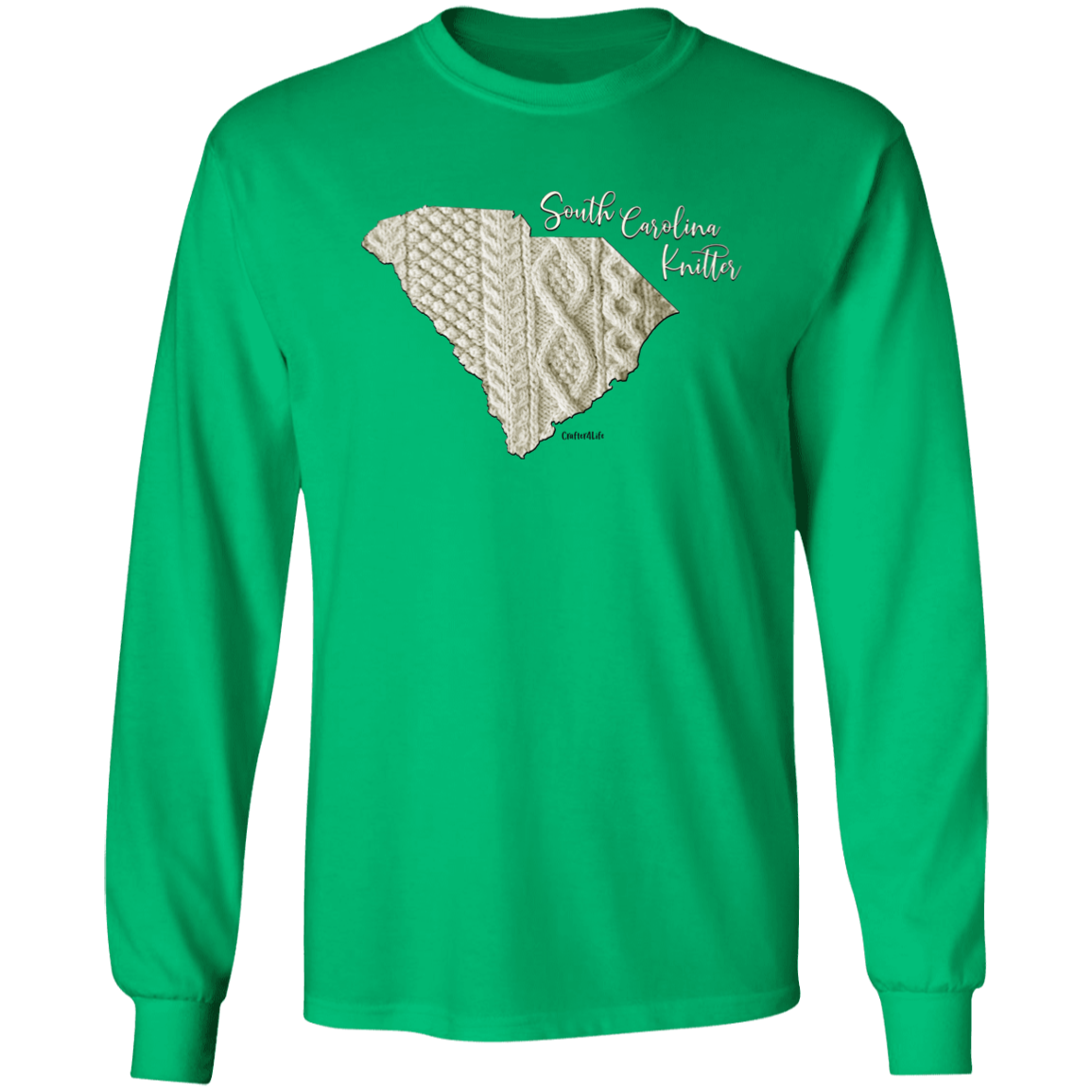 South Carolina Knitter LS Ultra Cotton T-Shirt