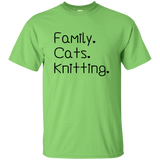 Family-Cats-Knitting Ultra Cotton T-Shirt