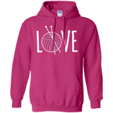 Knitting LOVE Pullover Hoodie