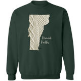Vermont Knitter Crewneck Pullover Sweatshirt