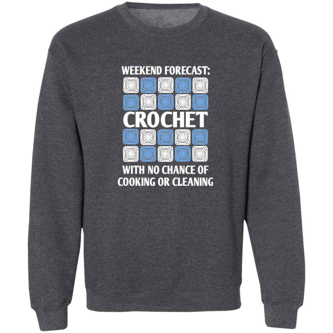 Weekend Forecast Crochet Sweatshirt