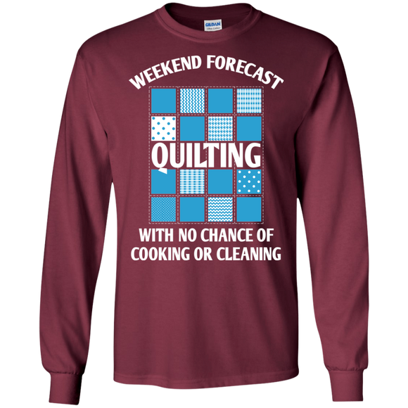 Weekend Forecast Quilting LS Ultra Cotton T-Shirt