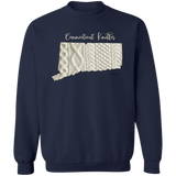 Connecticut Knitter Crewneck Pullover Sweatshirt